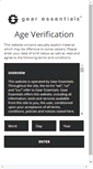 Mobile Screenshot of gearessentials.com